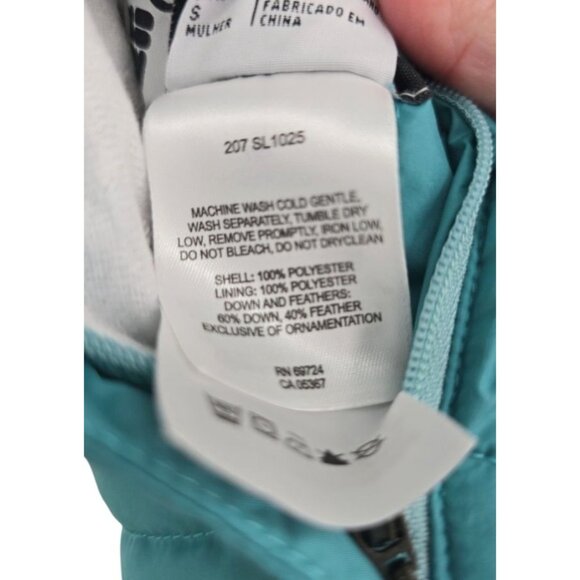 Columbia Teal Revisable Puffer Vest Size S - Picture 12 of 13
